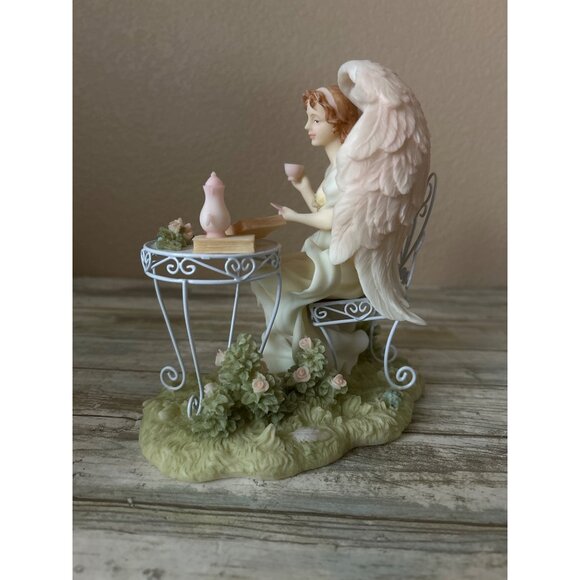 Seraphim Classics Melissa Peaceful Moments Angel Figurine 2001 Roman Inc - Picture 4 of 15